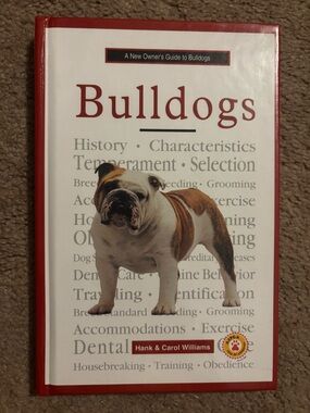 Bulldogs Book Cover - White and Brown